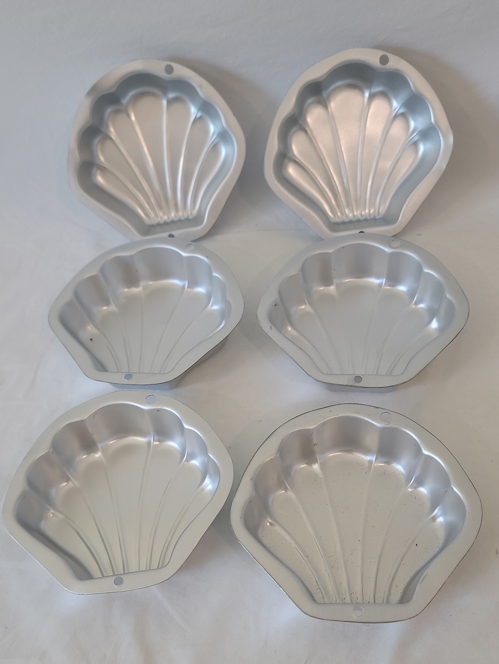 Sea Shell Singles Bake, Cake Pans QTY of 6
